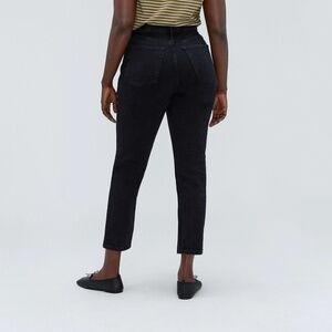 Everlane Women's Cheeky Hourglass Jean in Coal, Size 30
